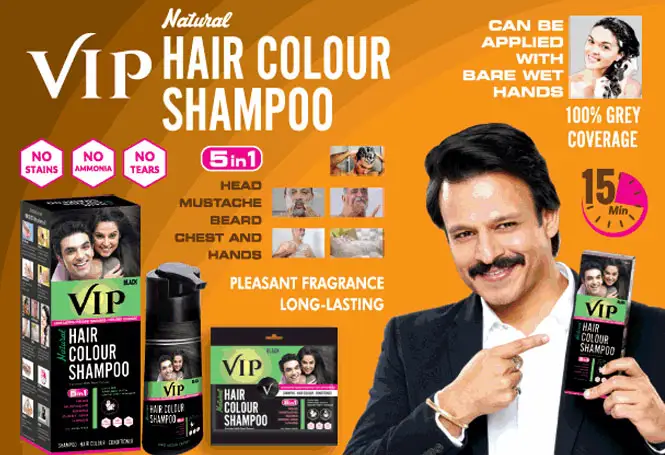VIP HAIR COLOUR SHAMPOO BROWN 180ML , Brown - Price in India, Buy VIP HAIR  COLOUR SHAMPOO BROWN 180ML , Brown Online In India, Reviews, Ratings &  Features | Flipkart.com