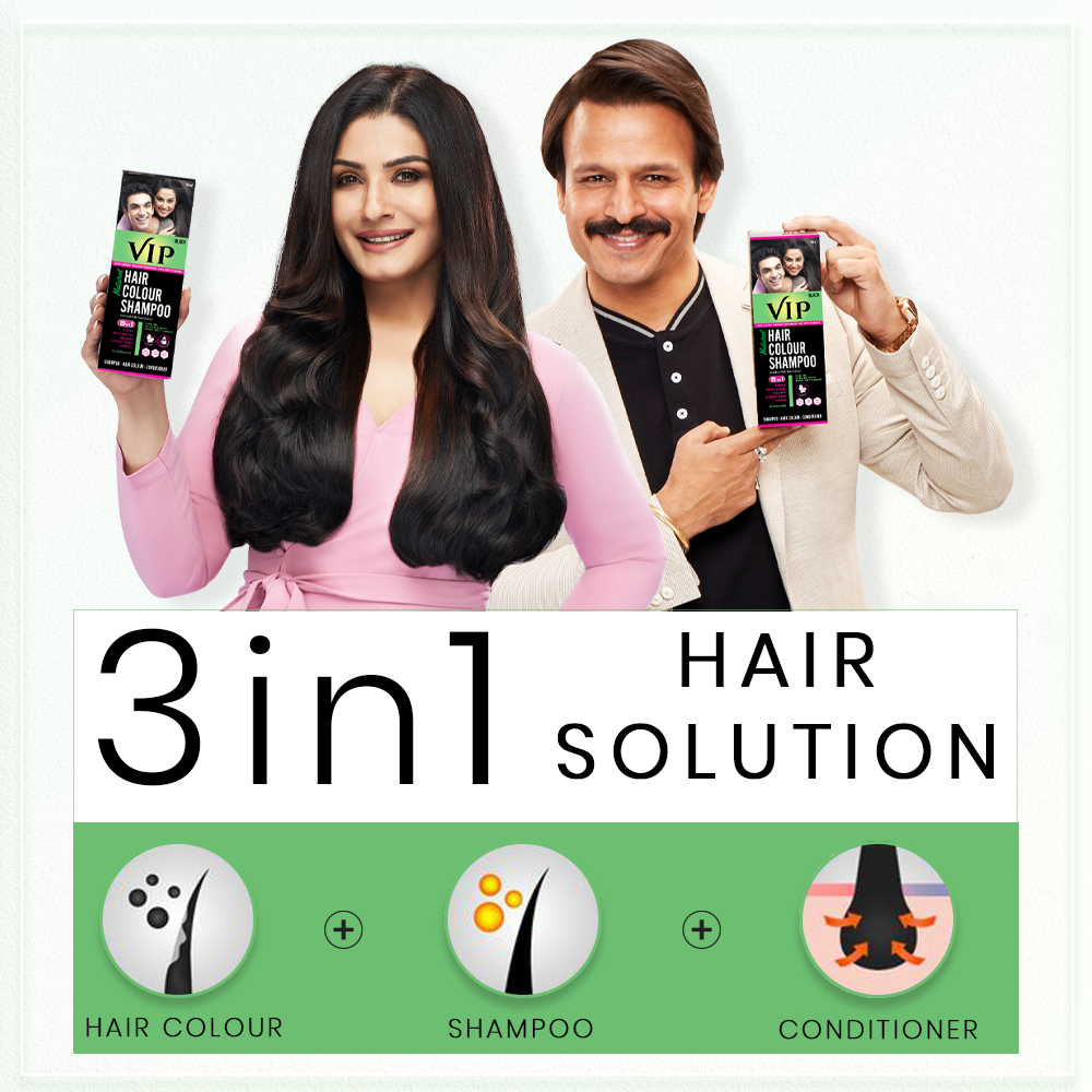 VIP Hair Colour Shampoo in India best review  VIP HAIR COLOUR SHAMPOO