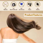 VIP Hair Colour Shampoo - Brown | Ammonia Free Hair Colour for Men and Women | 20ML (Pack of 10) - Image 8